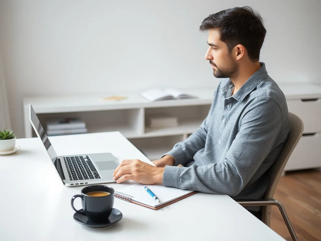 Åbne bøger og papir på bord som symbol på pakkevalg